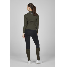 Bluzka Turtleneck Rib Deep Green Dynamic 25 Eskadron