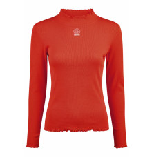 Bluzka Turtleneck Rib Poppy Red Dynamic 25 Eskadron