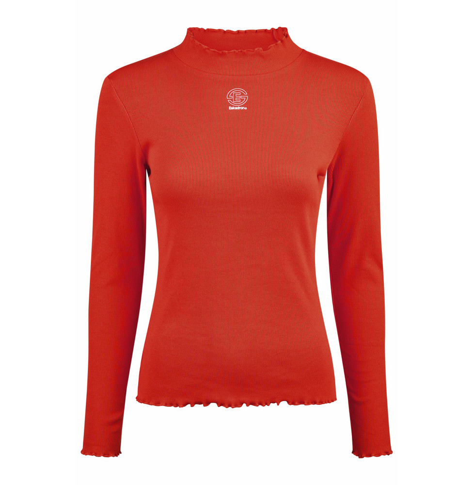 Bluzka Turtleneck Rib Poppy Red Dynamic 25 Eskadron