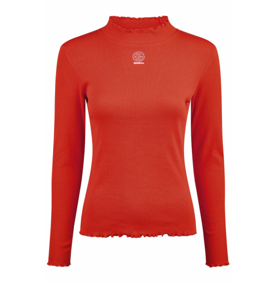 Bluzka Turtleneck Rib Poppy Red Dynamic 25 Eskadron