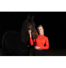 Bluzka Turtleneck Rib Poppy Red Dynamic 25 Eskadron