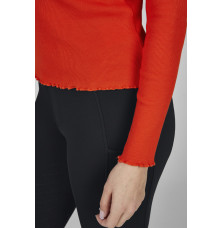 Bluzka Turtleneck Rib Poppy Red Dynamic 25 Eskadron