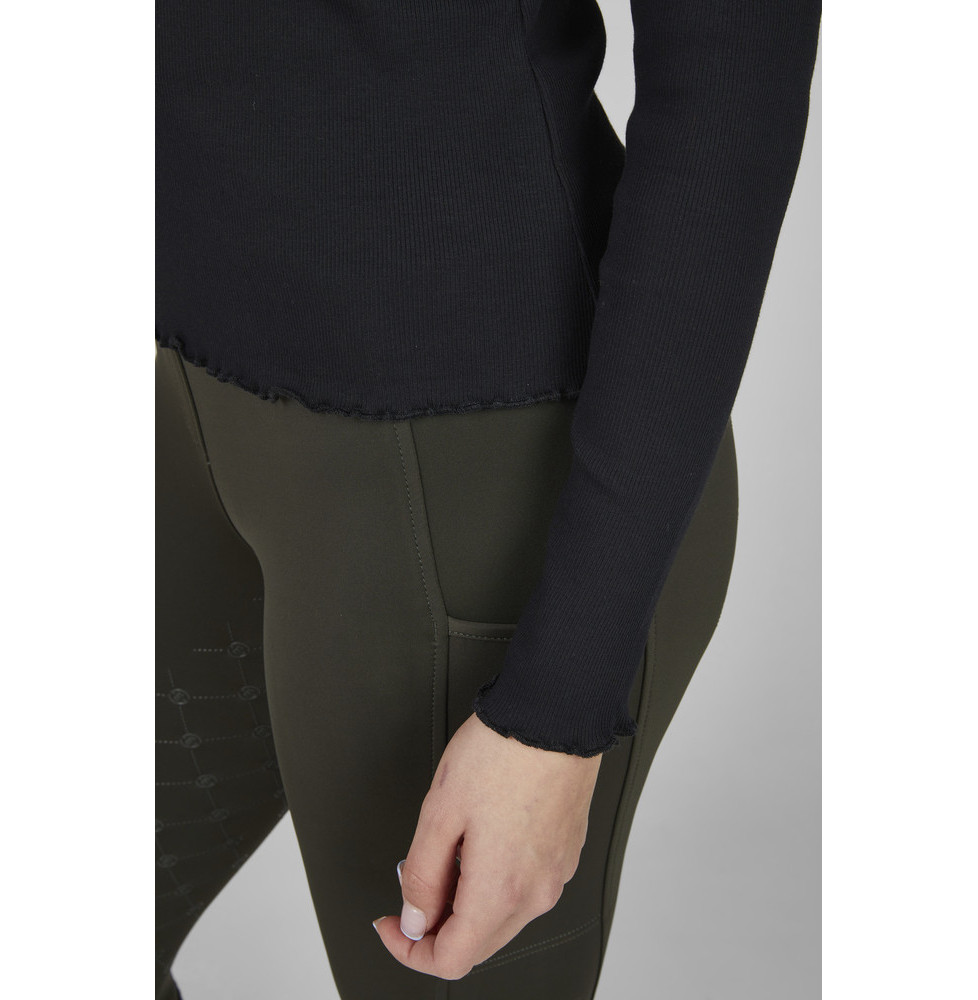 Bluzka Turtleneck Rib Black Dynamic 25 Eskadron