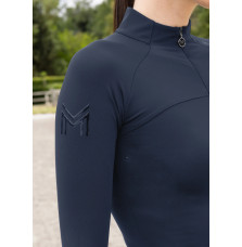 Bluzka z Długim Rękawem Sunblocker (Navy) Maximilian Equestrian