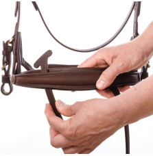 Ogłowie Anatomiczne Caliano Brązowe Kavalkade