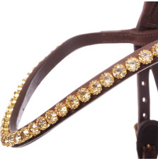 Ogłowie Anatomiczne Caliano Brązowe Kavalkade