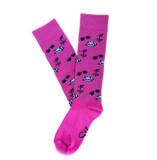 Podkolanówki jeździeckie Savio Pink Panda | HiHorse