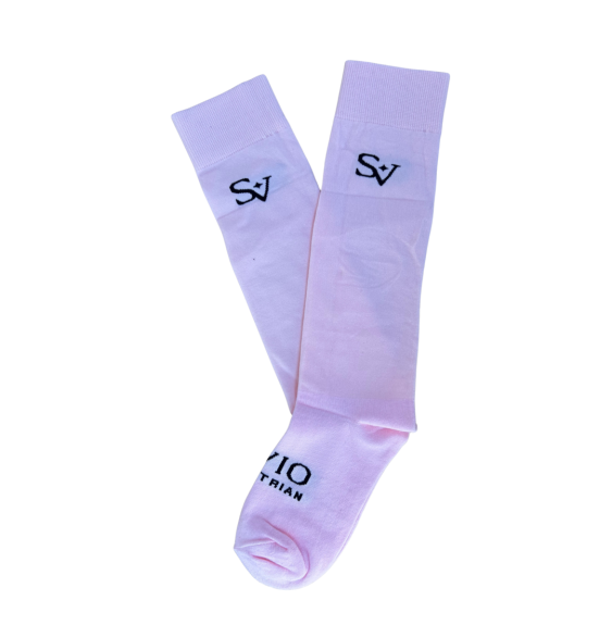 Podkolanówki Jeździeckie Powder Pink Savio