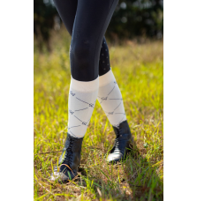 Podkolanówki Jeździeckie Beige Savio