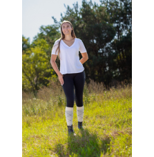 Podkolanówki Jeździeckie Beige Savio