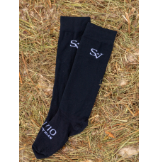 Podkolanówki Jeździeckie Black Savio