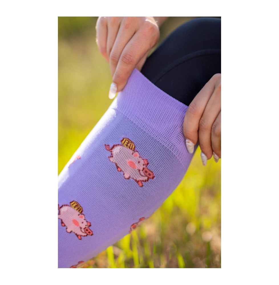 Podkolanówki jeździeckie Savio Piggy Bank | HiHorse