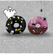 Donut Halloween 2025 Candy Horse