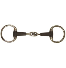 Wędzidło Podwójnie Łamane Oliwkowe Gumowe York