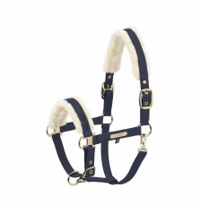 Kantar Faux Leather Jewel Faux Fur Navy Heritage 25/26 Eskadron