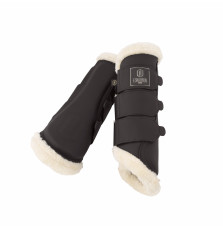 Ochraniacze Faux Leather Faux Fur Black Truffle Heritage 25/26 Eskadron