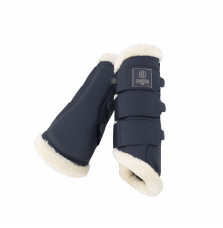 Ochraniacze Faux Leather Faux Fur Navy Heritage 25/26 Eskadron