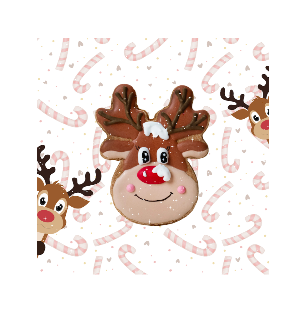 Ciasteczko Reindeer Christmas 2025 Candy Horse