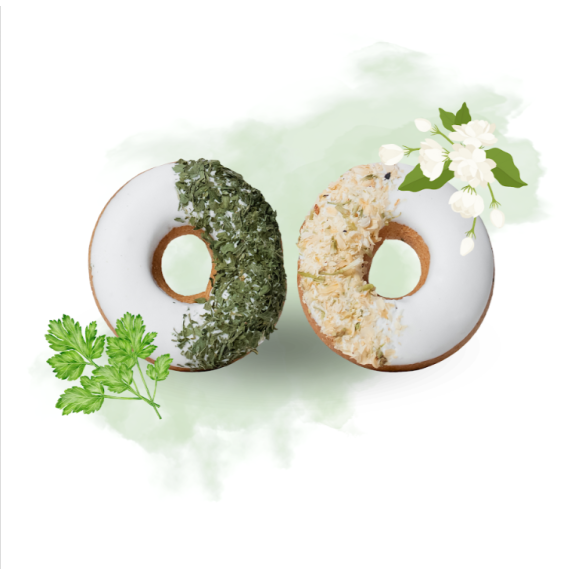 Donuty Pietruszka i Jaśmin Candy Horse