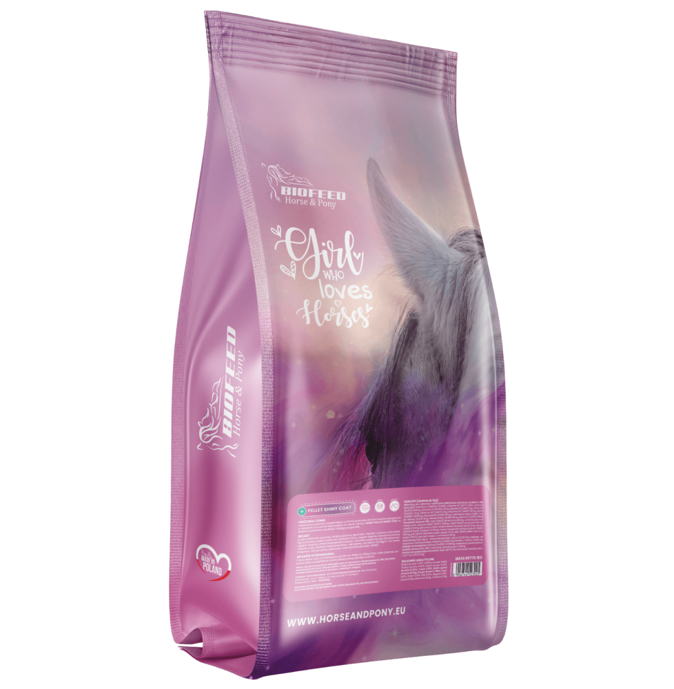 Pellet Shiny Coat 1 kg BIOFEED Horse & Pony Candy