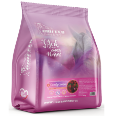 Smaczki Candy Cookies Raspberry & Strawberry with beetroot BIOFEED Horse & Pony