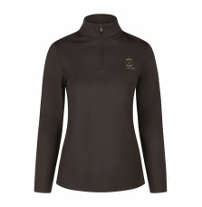 Golf Half-Zip Black Truffle Heritage 24/25 Eskadron
