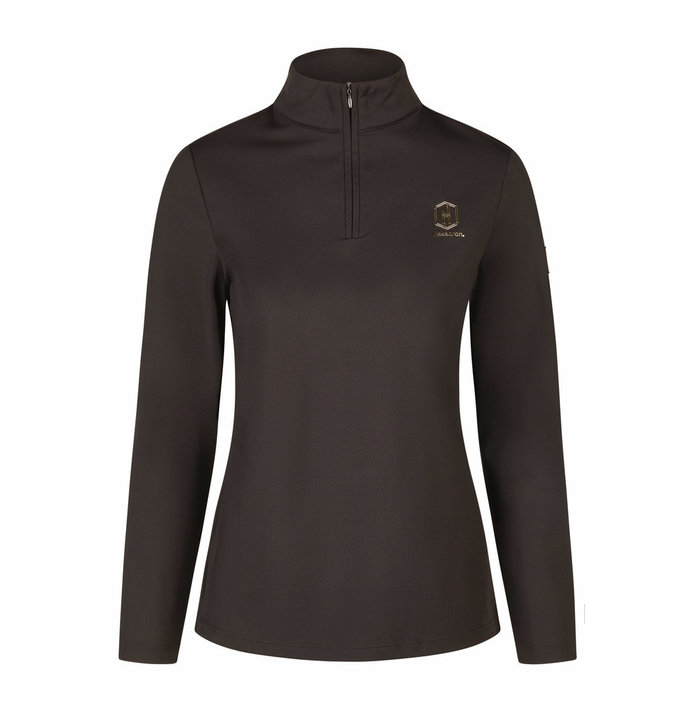 Golf Half-Zip Black Truffle Heritage 24/25 Eskadron