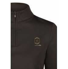 Golf Half-Zip Black Truffle Heritage 24/25 Eskadron
