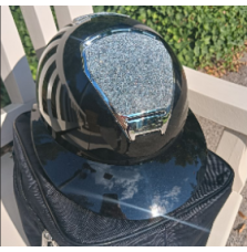Kask Opera Metal Crystal LV Black/Cromo LAS