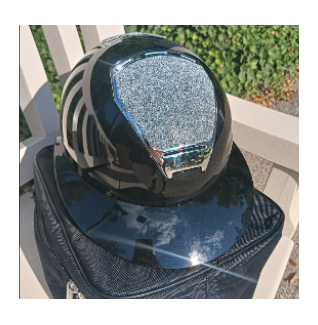 Kask Opera Metal Crystal LV Black/Cromo LAS