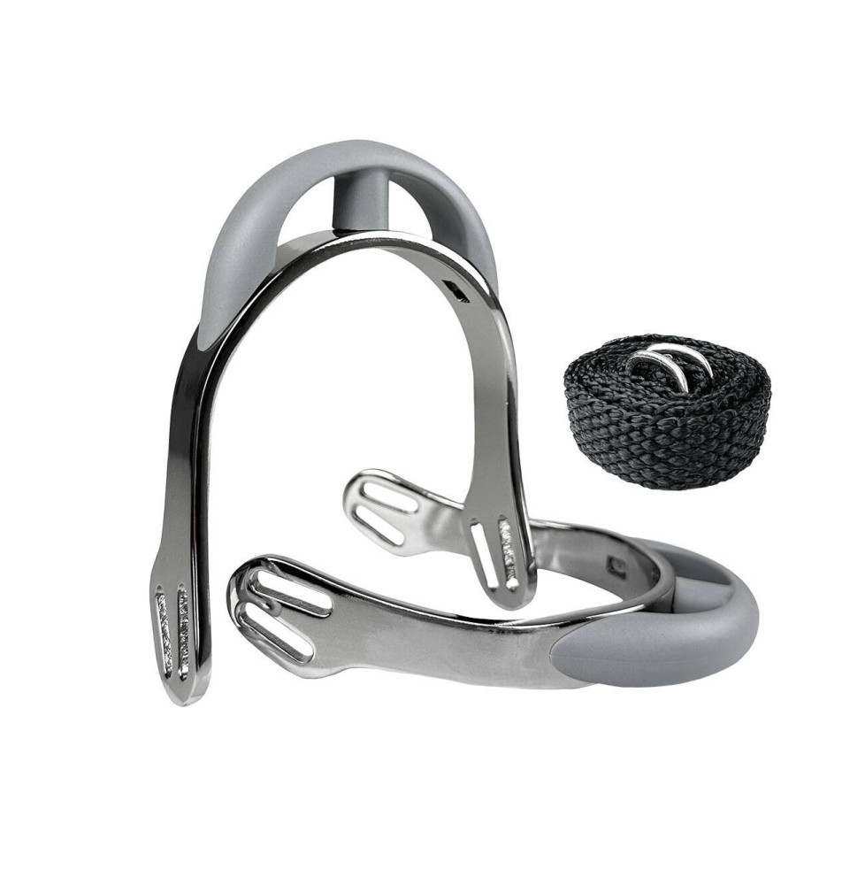 Ostrogi Gentle Srebrny York