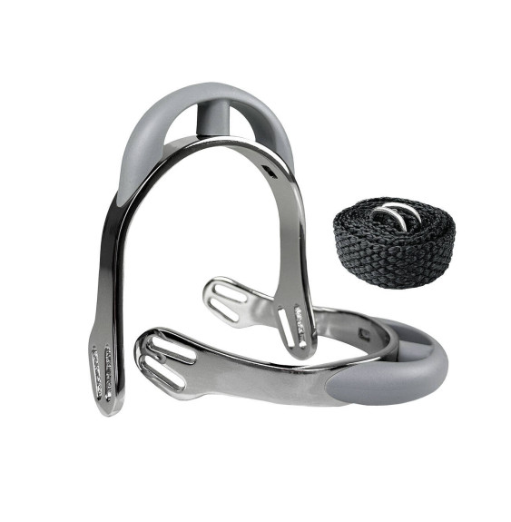 Ostrogi Gentle Srebrny York