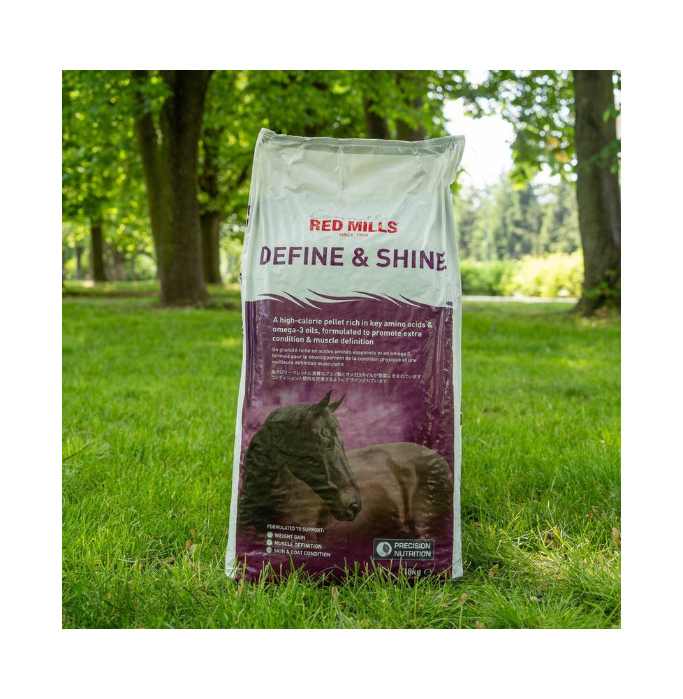 Wysokokaloryczny granulat Define & Shine Red Mills