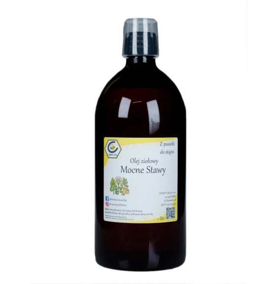 Olej Ziołowy „Mocne Stawy” Lipowy Gaj