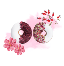Donuty Hibiskus i Dzika Róża Walentynki 2026 Candy Horse