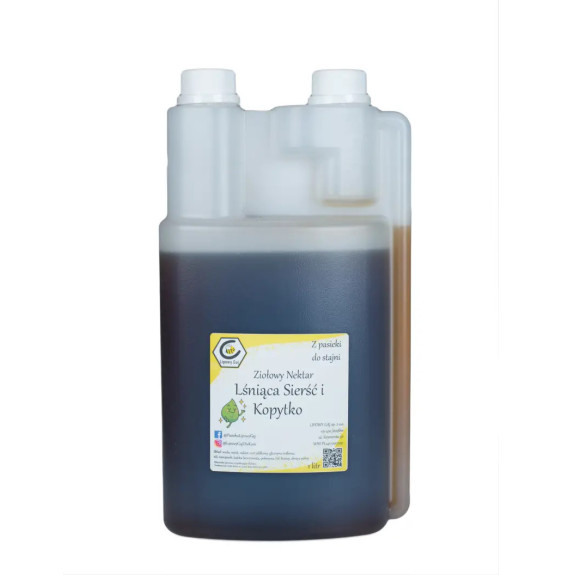 Nektar ziołowy dla koni „Lśniąca Sierść i Kopytko” Lipowy Gaj