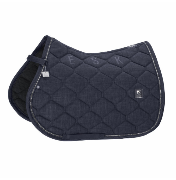 Czaprak Bouclé Crystal Navy Classic Sports 26 Eskadron