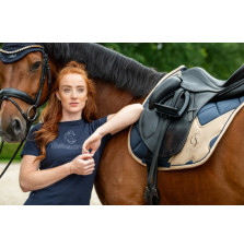 Czaprak Bicross Mattgloss Navy  Classic Sports 26 Eskadron