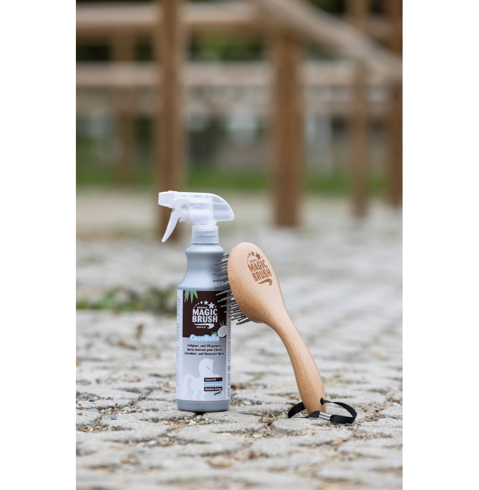 Spray do pielęgnacji sierści, grzywy i ogona dla konia ManeCare Coco Bello, 500 ml, MagicBrush