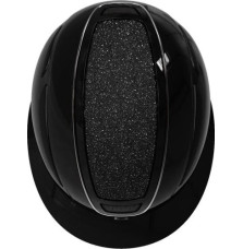 Kask Jeździecki Elite Polo Lakierowany Czarny Covalliero