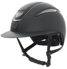 Kask Jeździecki Elite Polo Czarny Covalliero