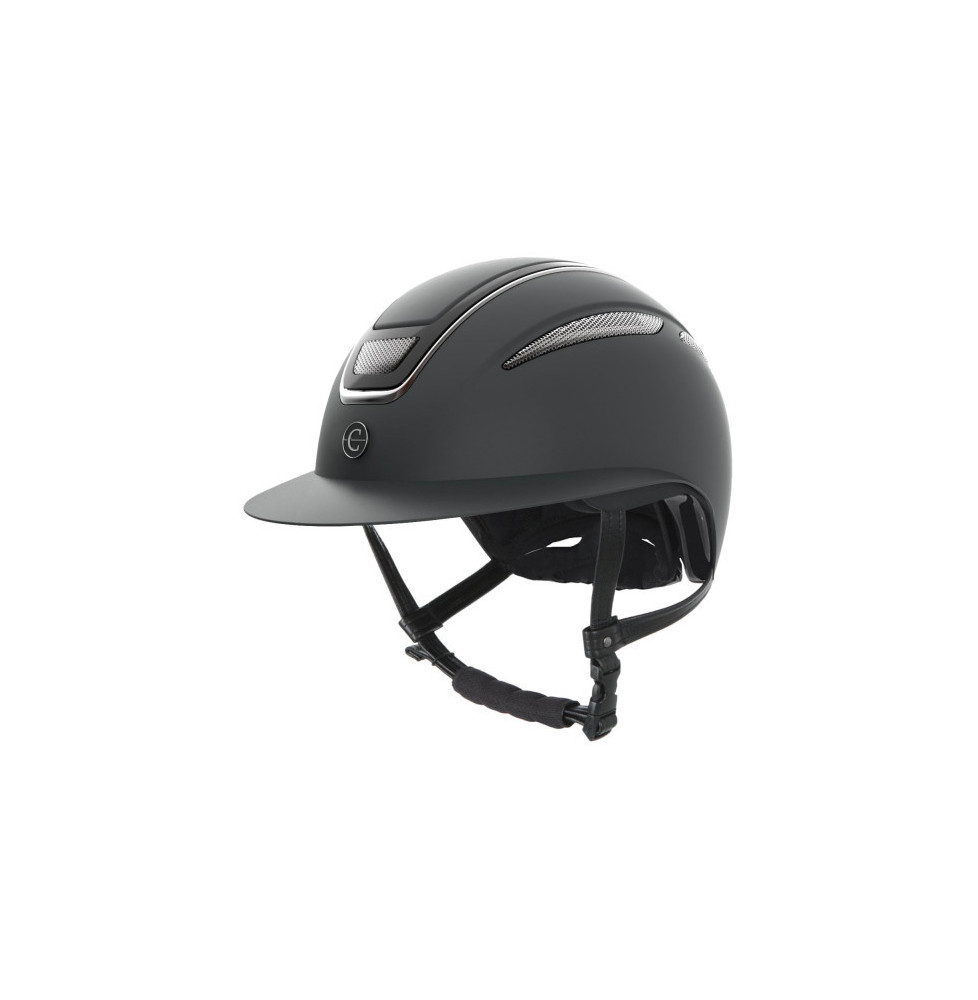 Kask Jeździecki Elite Polo Czarny Covalliero