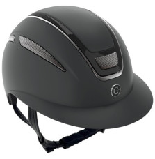 Kask Jeździecki Elite Polo Czarny Covalliero