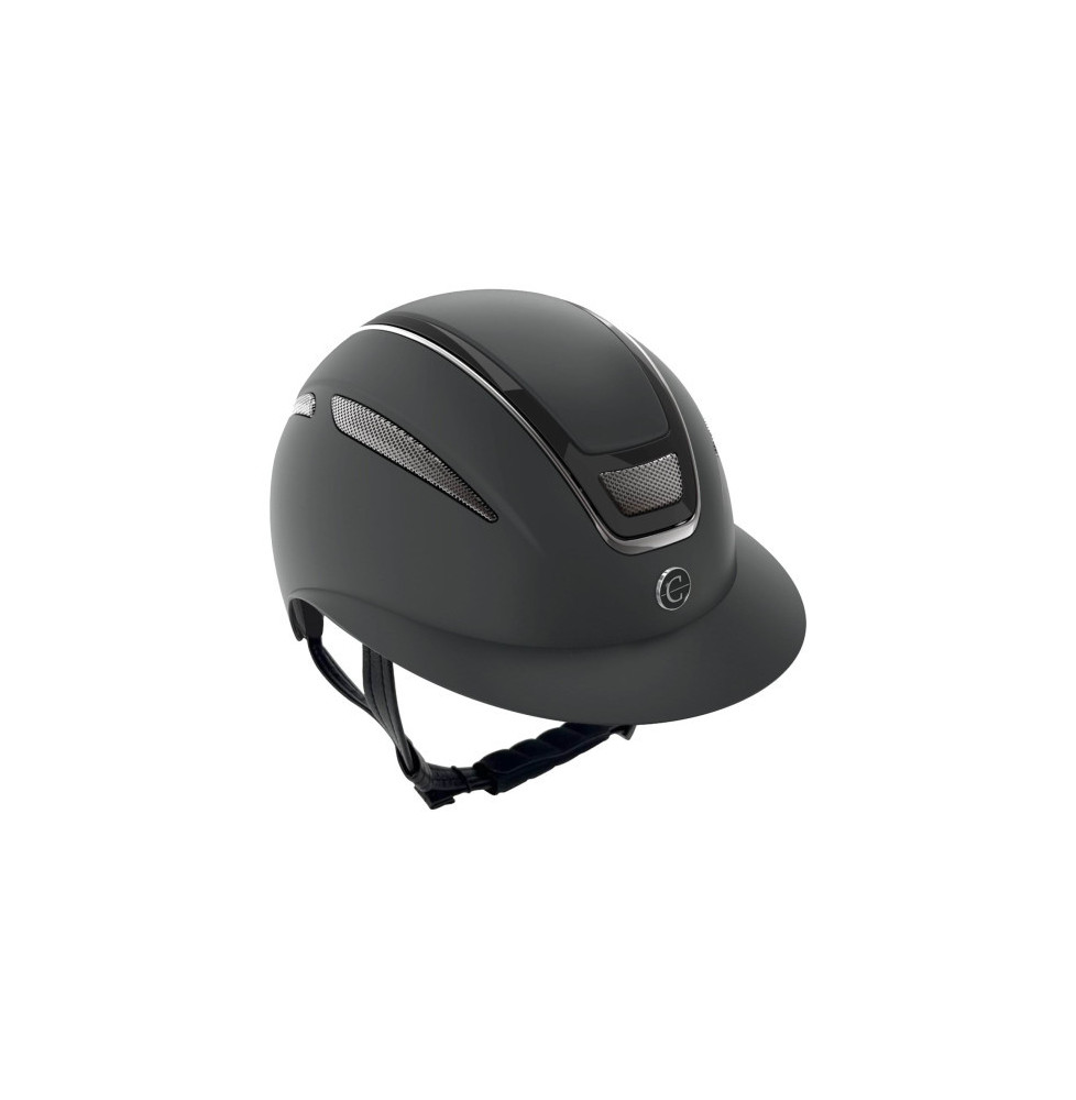 Kask Jeździecki Elite Polo Czarny Covalliero
