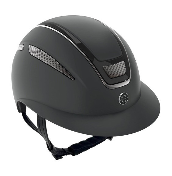 Kask Jeździecki Elite Polo Czarny Covalliero