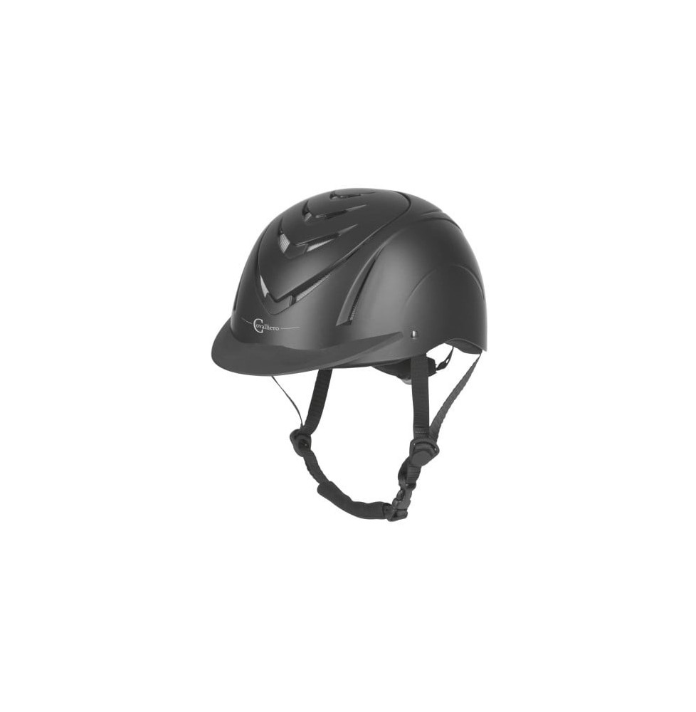 Kask Jeździecki Nerron Czarny Covalliero
