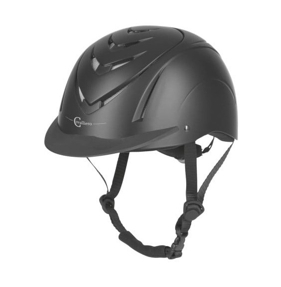 Kask Jeździecki Nerron Czarny Covalliero