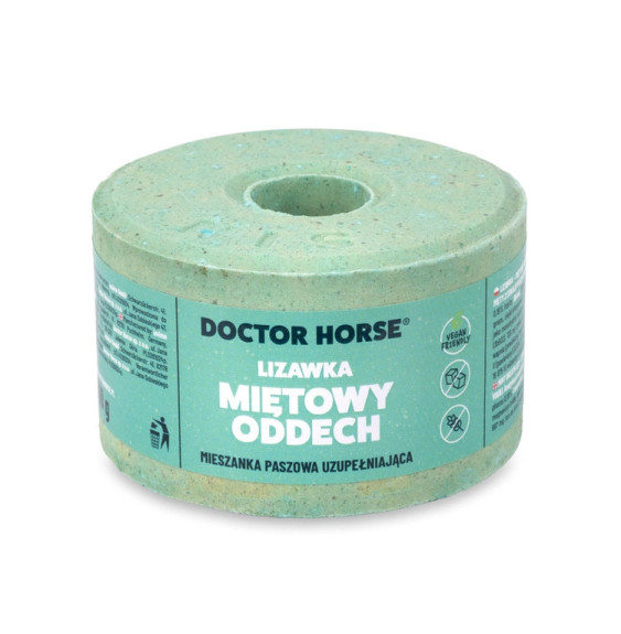 Lizawka Miętowy Oddech – Mięta z Eukaliptusem 750g Doctor Horse