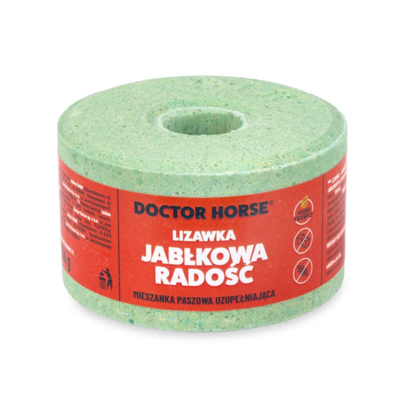 Lizawka Jabłkowa Radość – Jabłko 750g Doctor Horse