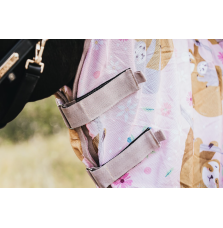 Derka Siatkowa z Kapturem Pink Sloth Savio